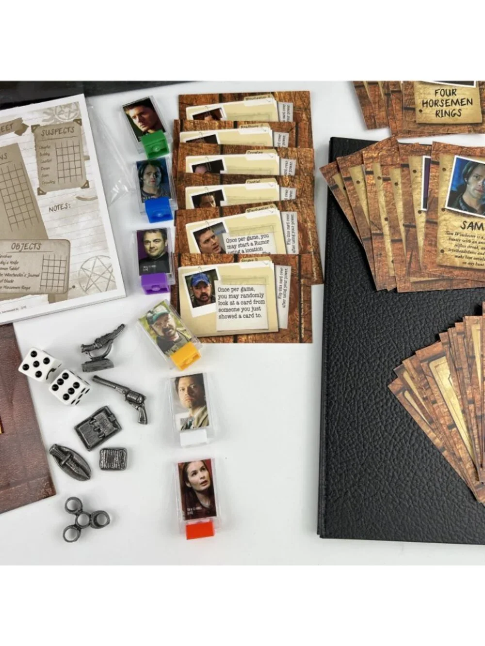 Clue Supernatural Join the Hunt Board Game Sam & Dean Rare 2014 100% Complete